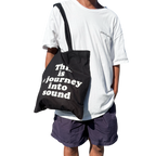 GREATEST HITS BOOTLEG Journey トートバッグ ブラック（ディテール）