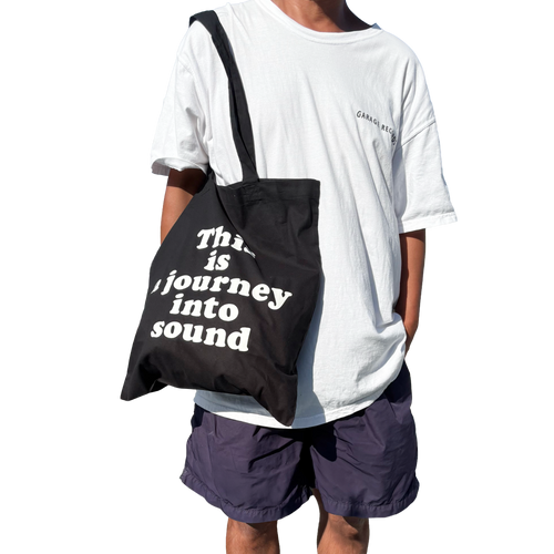 GREATEST HITS BOOTLEG Journey トートバッグ ブラック（ディテール）