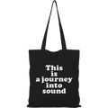 GREATEST HITS BOOTLEG Journey トートバッグ ブラック（正面）