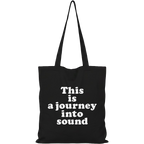 GREATEST HITS BOOTLEG Journey トートバッグ ブラック（正面）