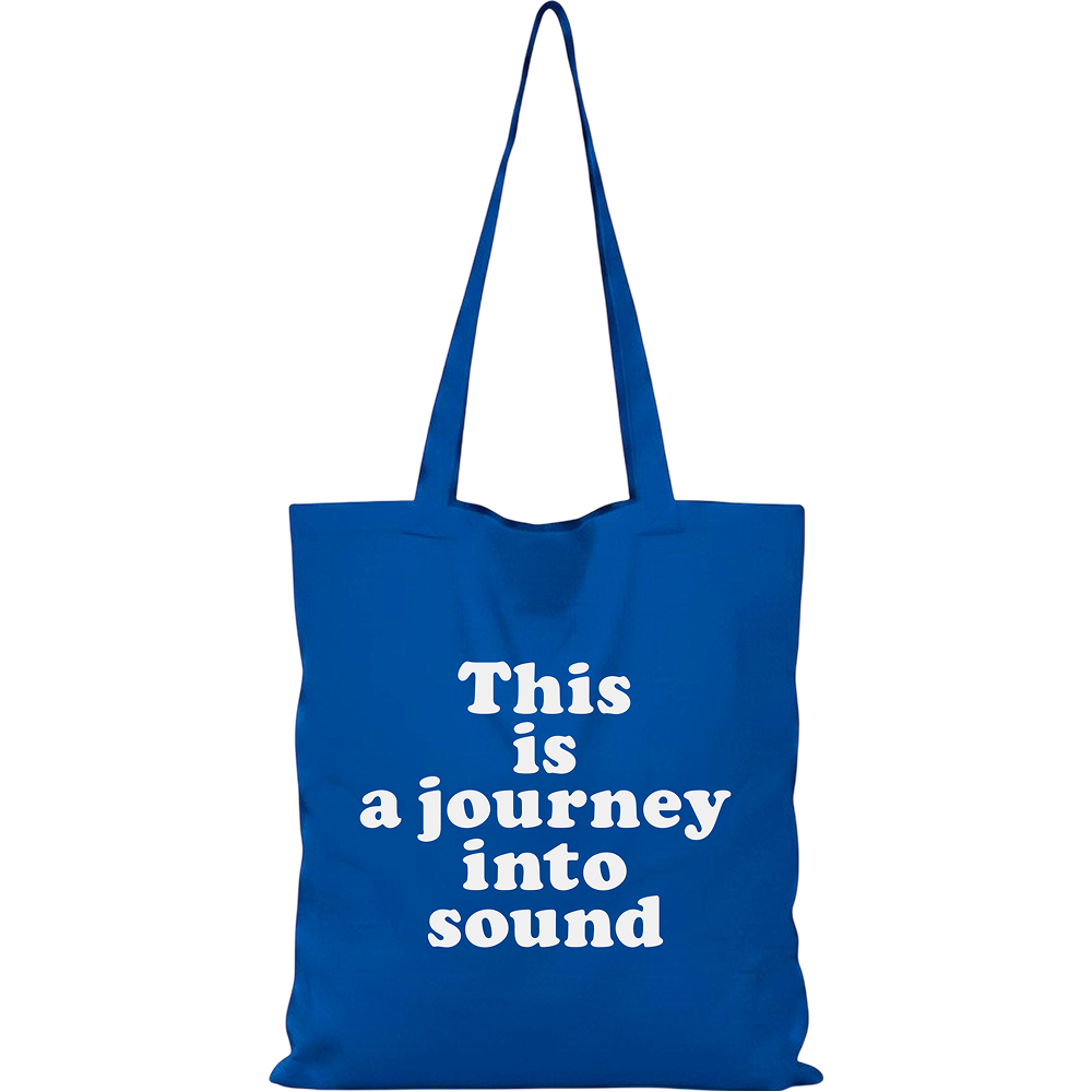 GREATEST HITS BOOTLEG Journey トートバッグ マリンブルー（正面）