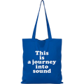 GREATEST HITS BOOTLEG Journey トートバッグ マリンブルー（正面）