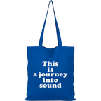 GREATEST HITS BOOTLEG Journey トートバッグ マリンブルー（正面）