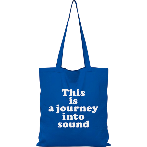 GREATEST HITS BOOTLEG Journey トートバッグ マリンブルー（正面）