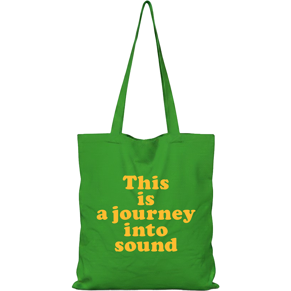 GREATEST HITS BOOTLEG Journey トートバッグ グリーン（正面）