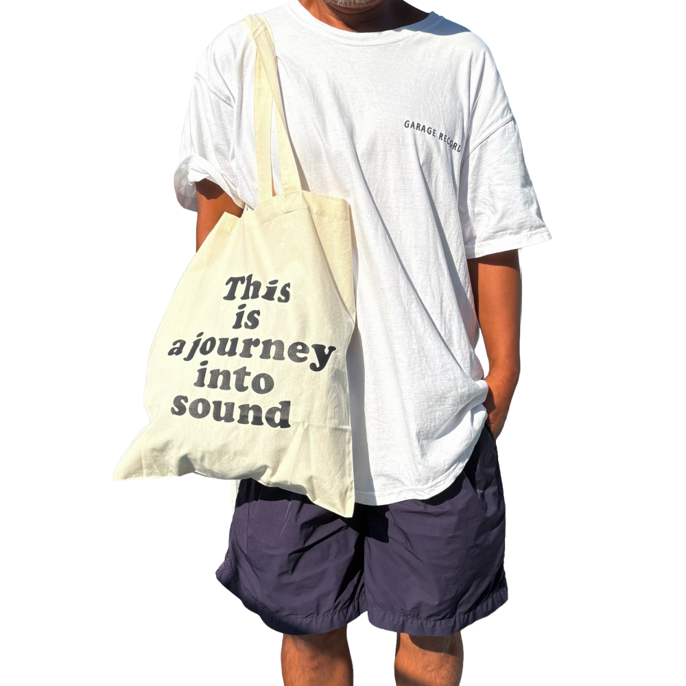 GREATEST HITS BOOTLEG Journey トートバッグ ナチュラル（ディテール）