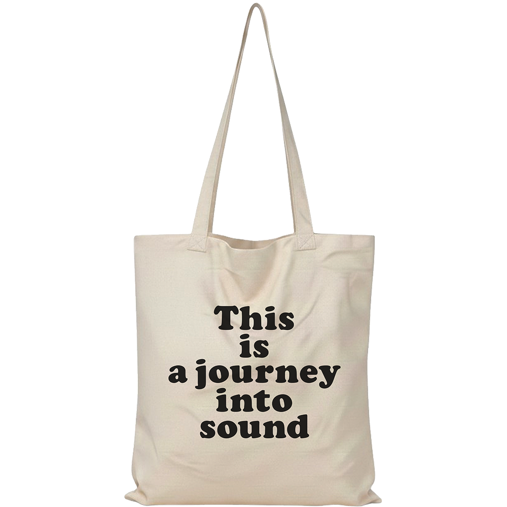 GREATEST HITS BOOTLEG Journey トートバッグ ナチュラル（正面）