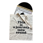 GREATEST HITS BOOTLEG Journey トートバッグ ナチュラル（レコードとともに）