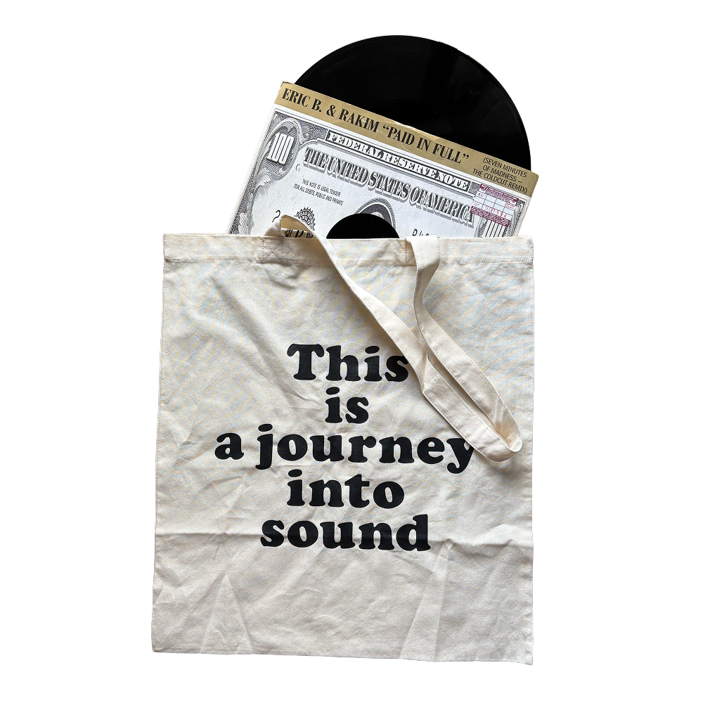 GREATEST HITS BOOTLEG Journey トートバッグ ナチュラル（レコードとともに）