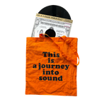 GREATEST HITS BOOTLEG Journey トートバッグ オレンジ（レコードとともに）