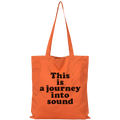 GREATEST HITS BOOTLEG Journey トートバッグ オレンジ（正面）