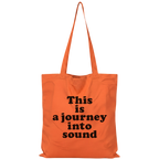 GREATEST HITS BOOTLEG Journey トートバッグ オレンジ（正面）
