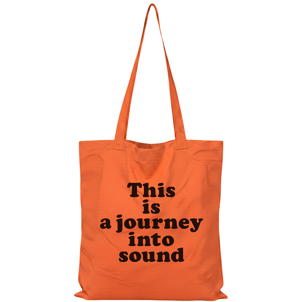 GREATEST HITS BOOTLEG Journey トートバッグ オレンジ（正面）